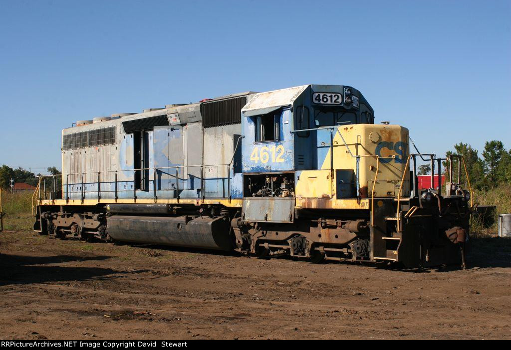 CSX SD40 4612