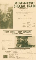 CB&Q Fantrip Flyer 05/17/64