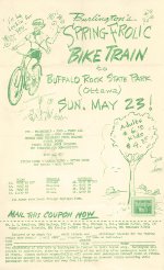 CB&Q Special Train Flyer
