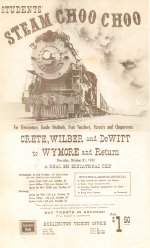 CB&Q Fantrip Flyer 10/31/63