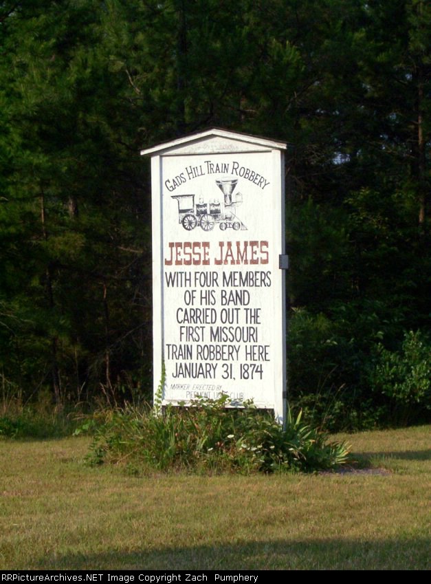 Jesse James Train Robbery Maker