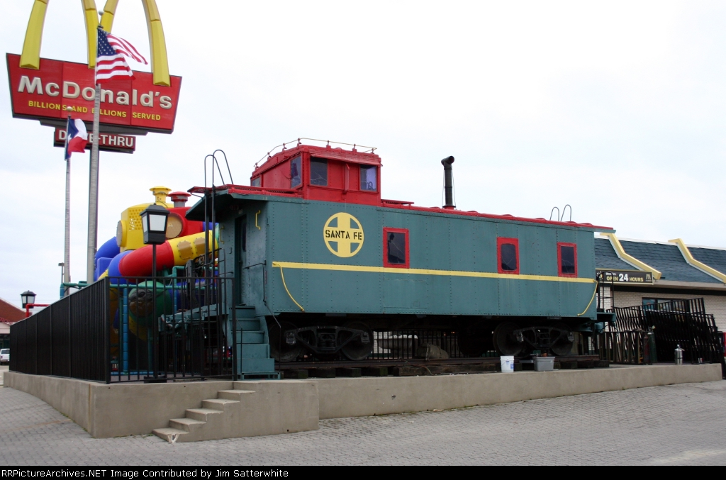 Ronald McDonalds Caboose