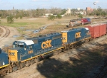 CSX 6962-2362 on Q650 heading for the yard