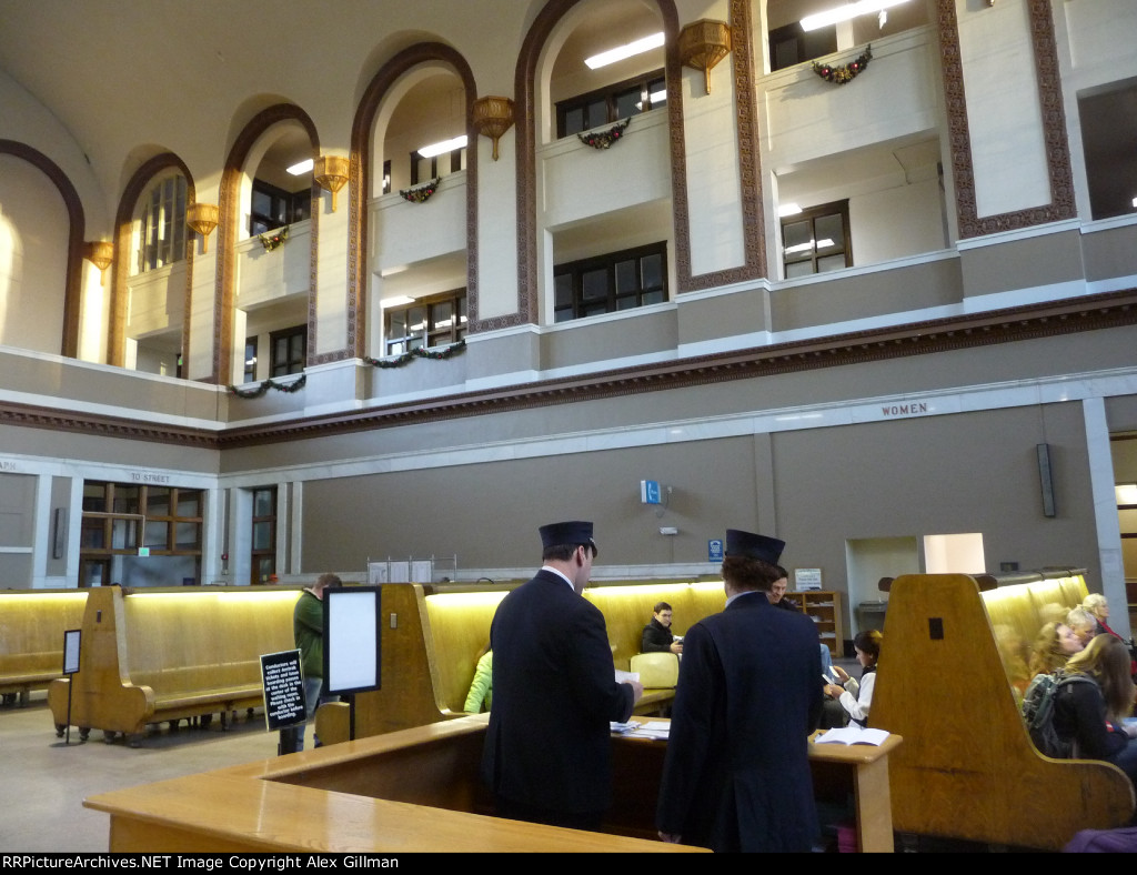 Conductors Checking in