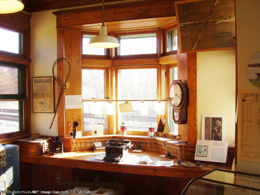 operations desk from way back then