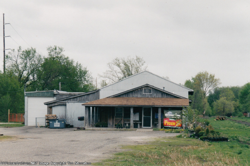 Old freight house hiding in plain sight