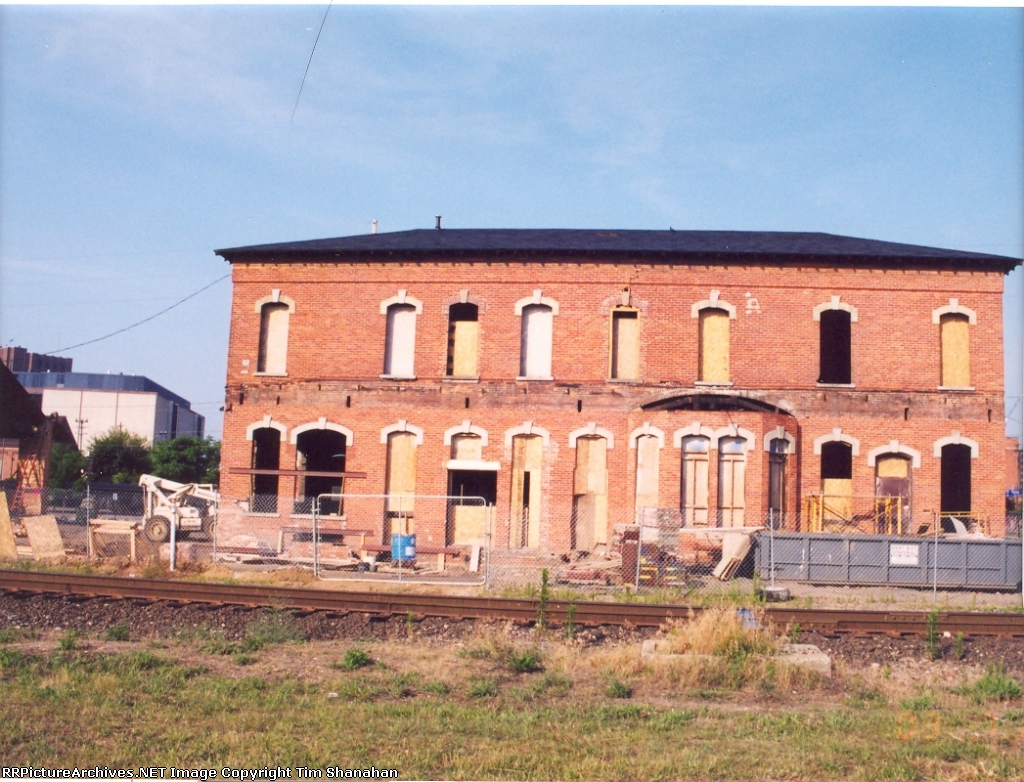 GRI trackside gutted depot
