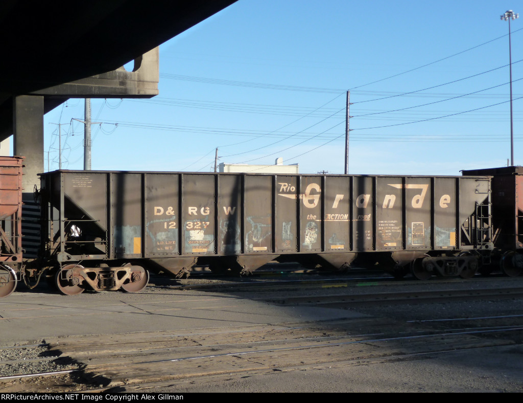 D&RGW 12327 Eastbound