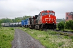 CN with 2 CEFX Dash9