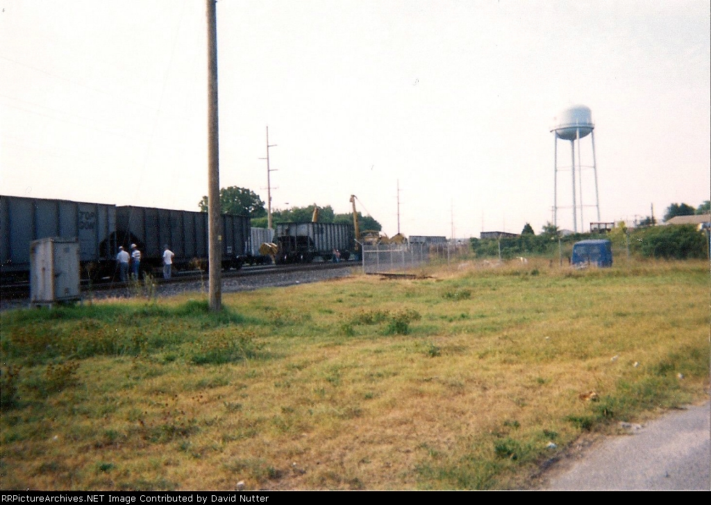 Derailment of coal cars