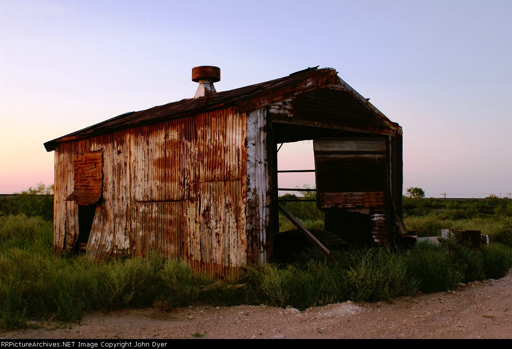UP Toyah Sub in the background