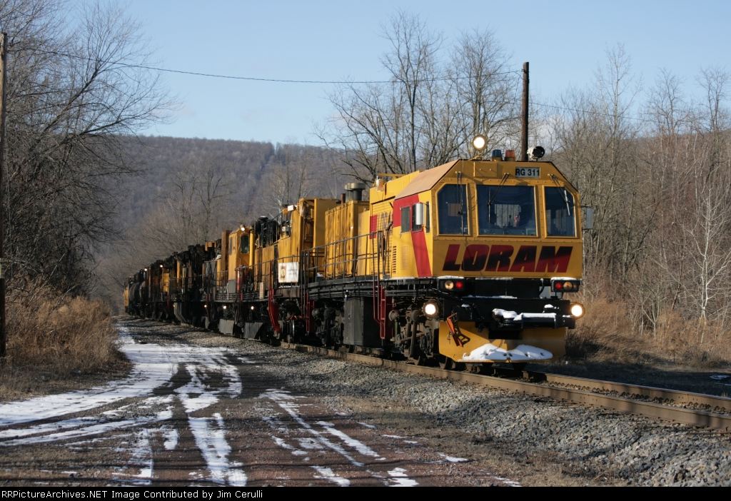 Loram Rail Grinder