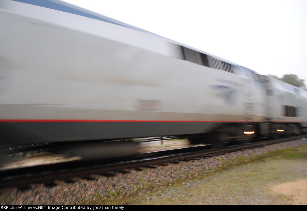 Amtrak 92 Running late with a P40