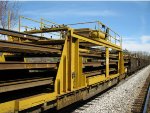 Detail shots of CSX R-1 Rail train at Cwsseta, AL