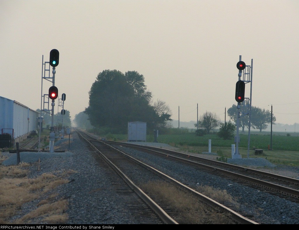 West end entrance/exit to Pioneer Siding