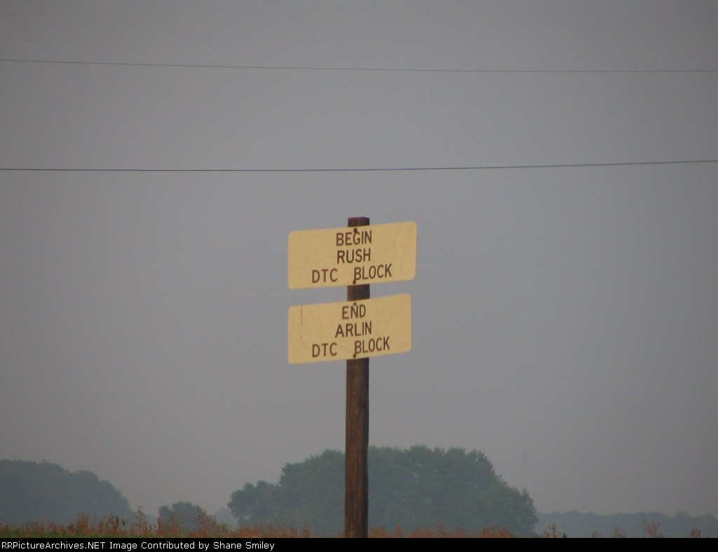 West end entrance of the Rush block