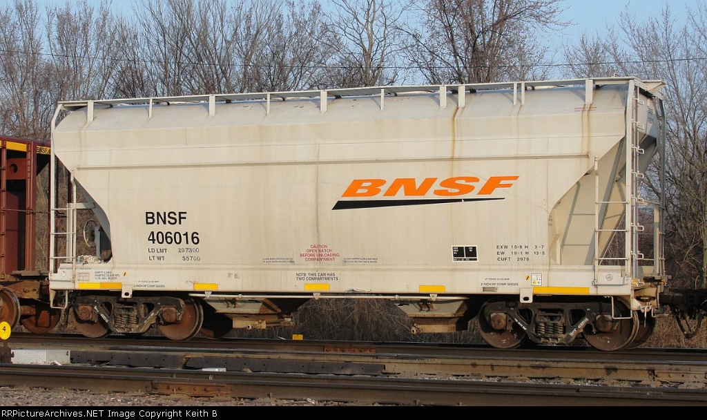 BNSF 406016