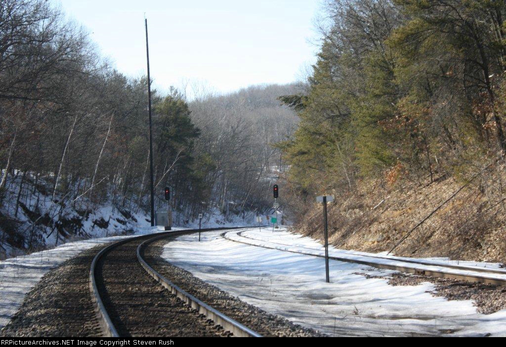 just around the curve 