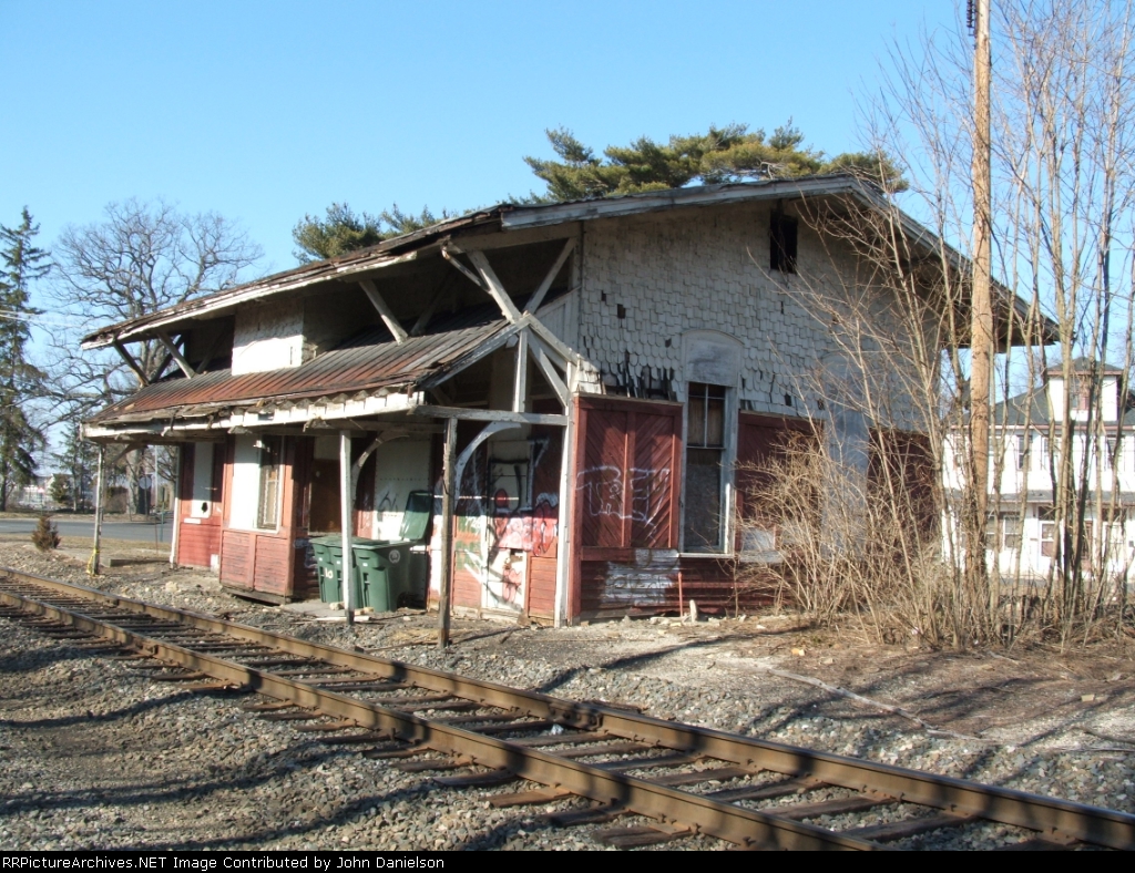 Glassboro station on the Millville Branch