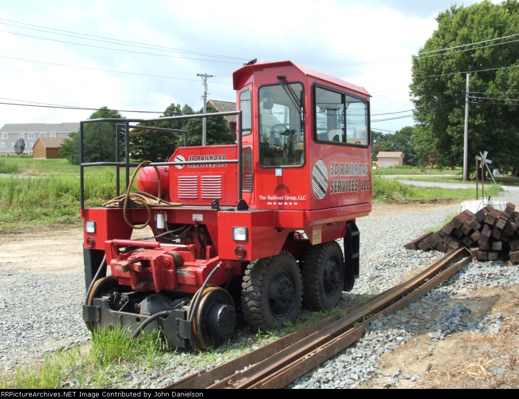 3D Railroad Services Trackmobile