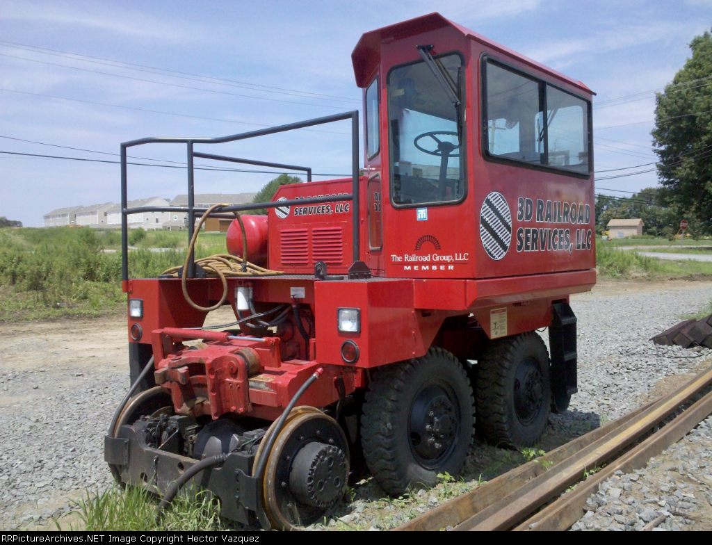 3D Railroad Services Trackmobile