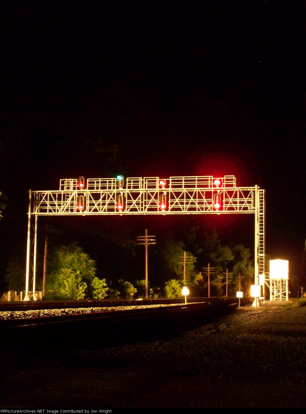 Westbound absolute at Cherry Run