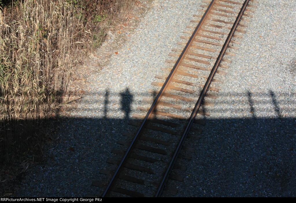 Waiting for CSX train Q703