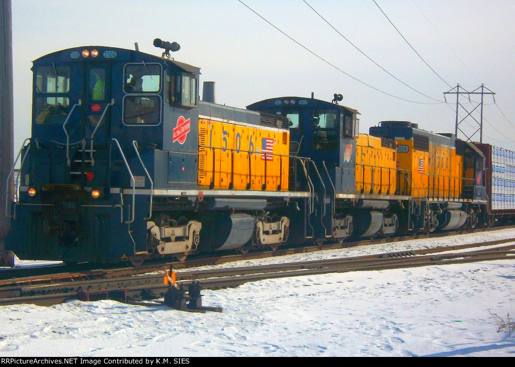 A&S 1506, A&S 1511 & A&S 2001 on job 102