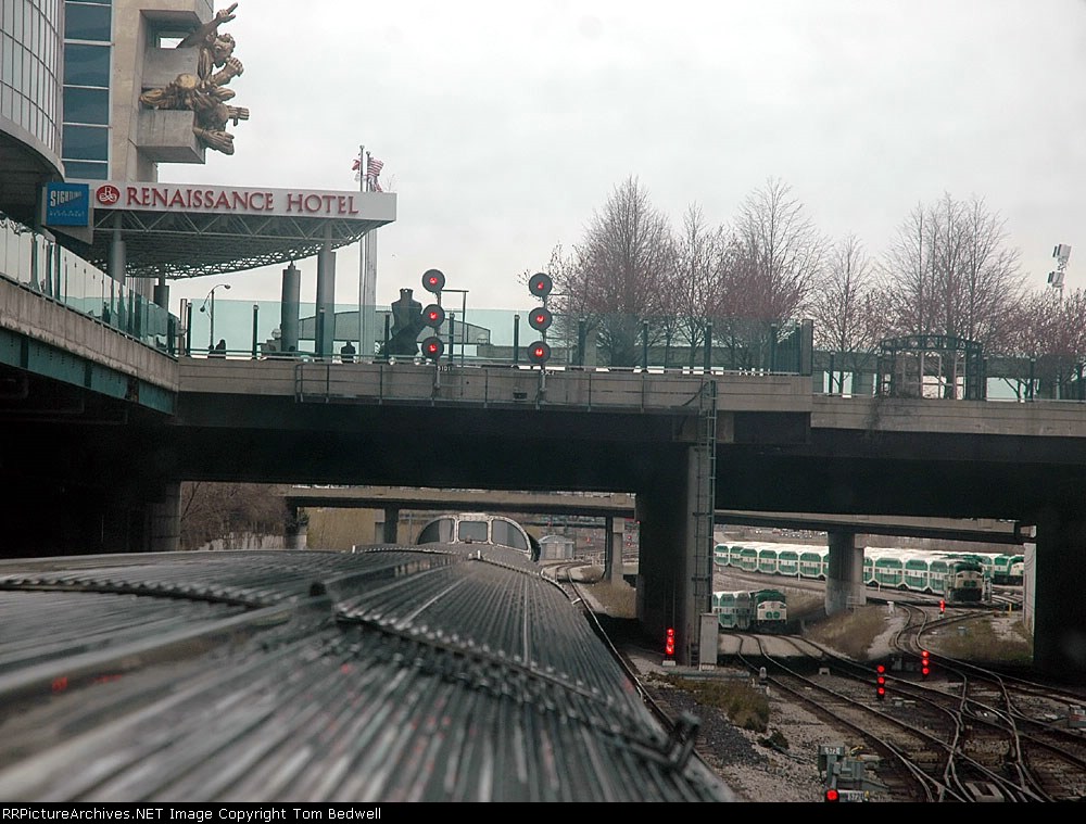 View From our Dome Car.