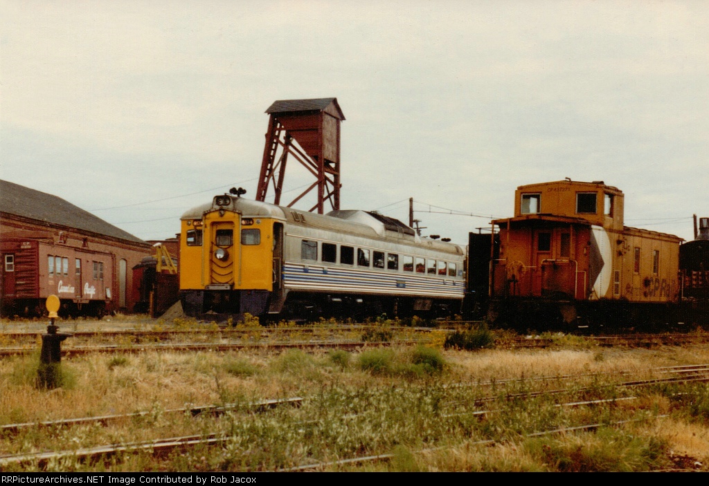 CP Rail yard at Victoria, BC, Canada