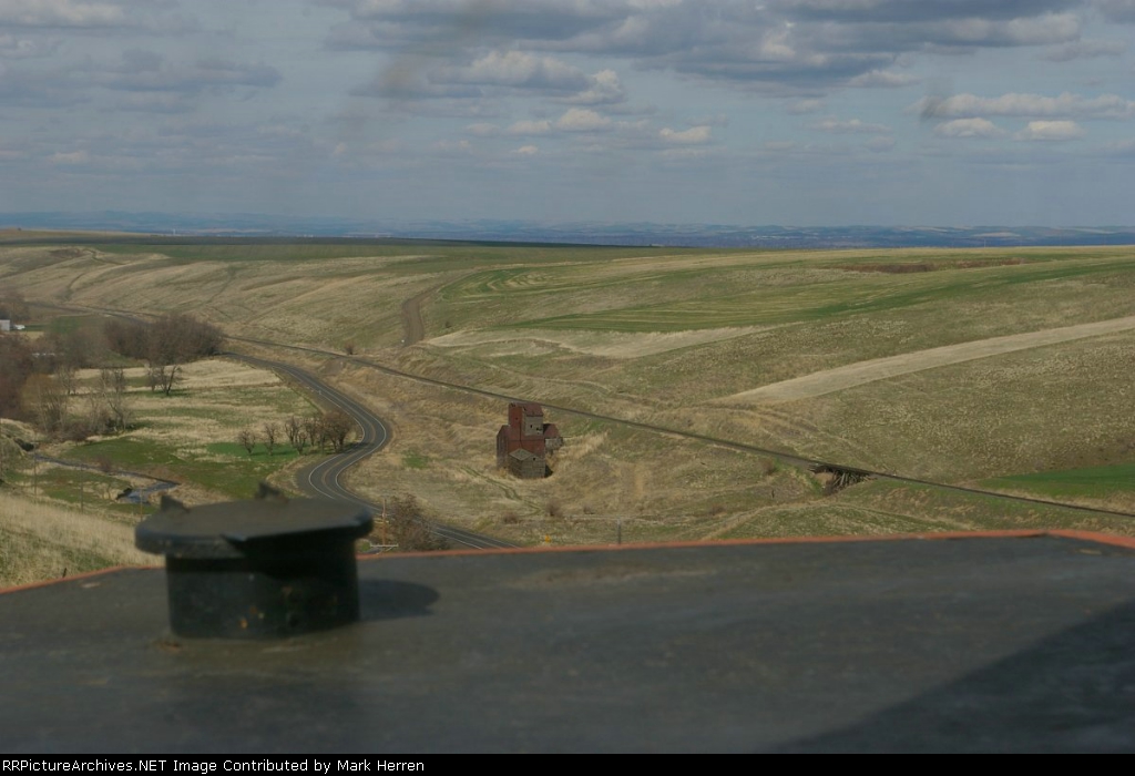 Looking Down at that Old Elevator