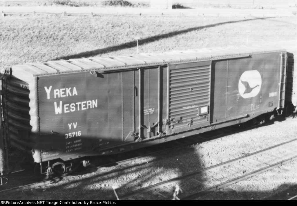 Yreka Western boxcar 35716