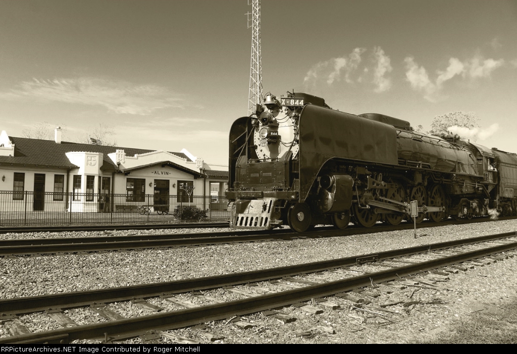 Imagining what it was like in 1944 when UP 844 first ran