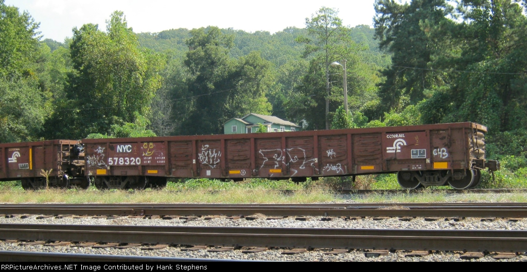 One of)several uie gondolas sitting at Manchester in September, 2010