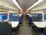 Interior of Jersey Shore Commuter Club Car (Comet IIM 5459)