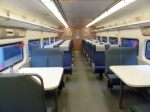 Comet IIM Club Car 5459 interior (Jersey Shore Commuters Club)