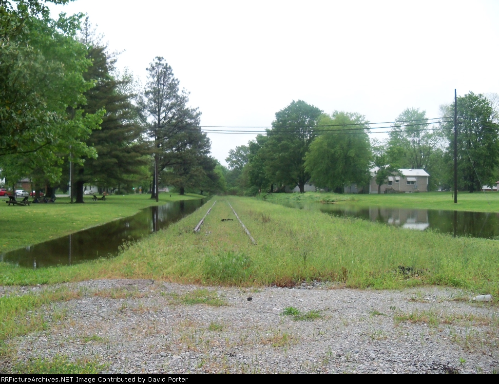 High water on abandoned Memphis line
