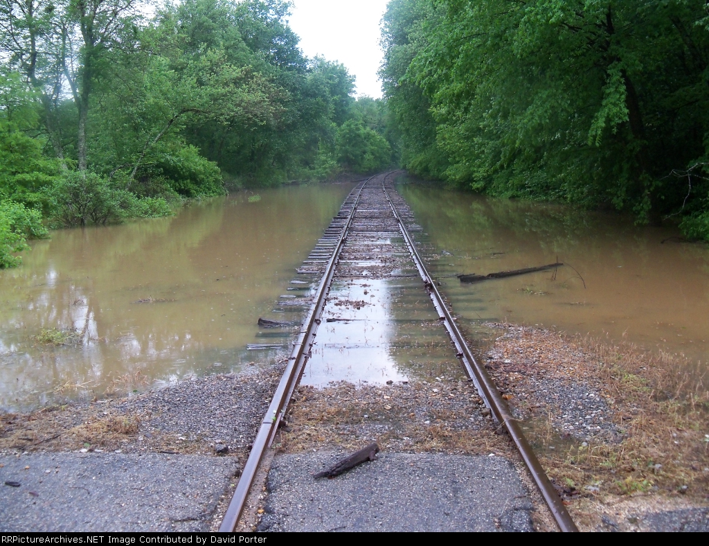 Flooded KWT tracks
