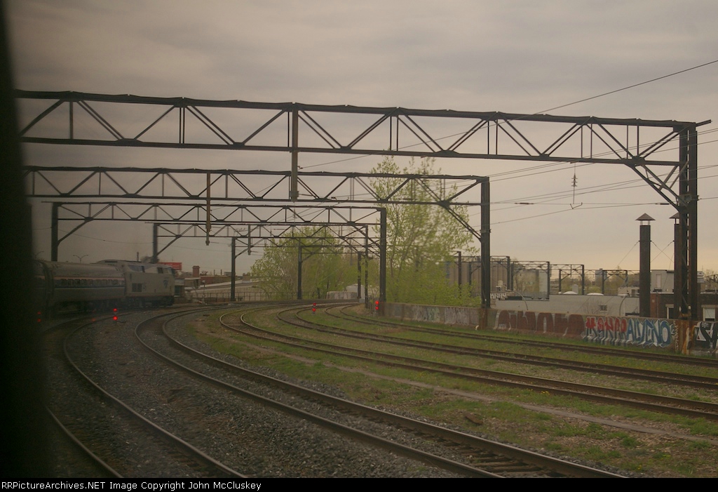 Gare Centrale (Central Station) catenary towers