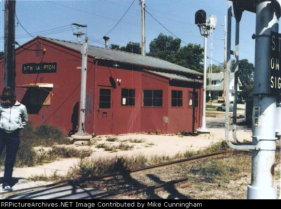 Abandoned Depot and Track