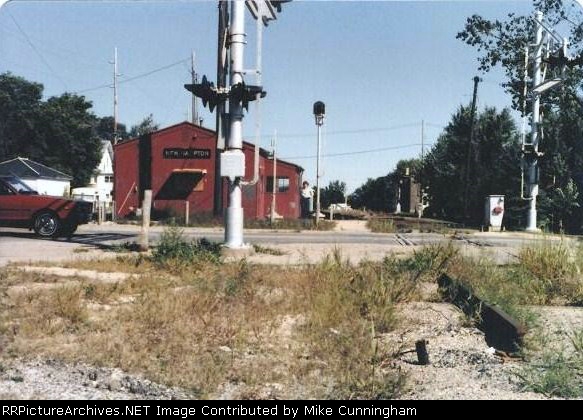 Abandoned Depot and Track