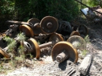 Pile of wheels