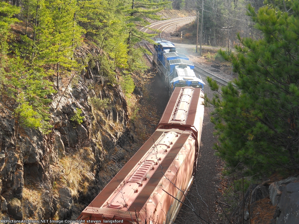 Leaving The Rock Cut