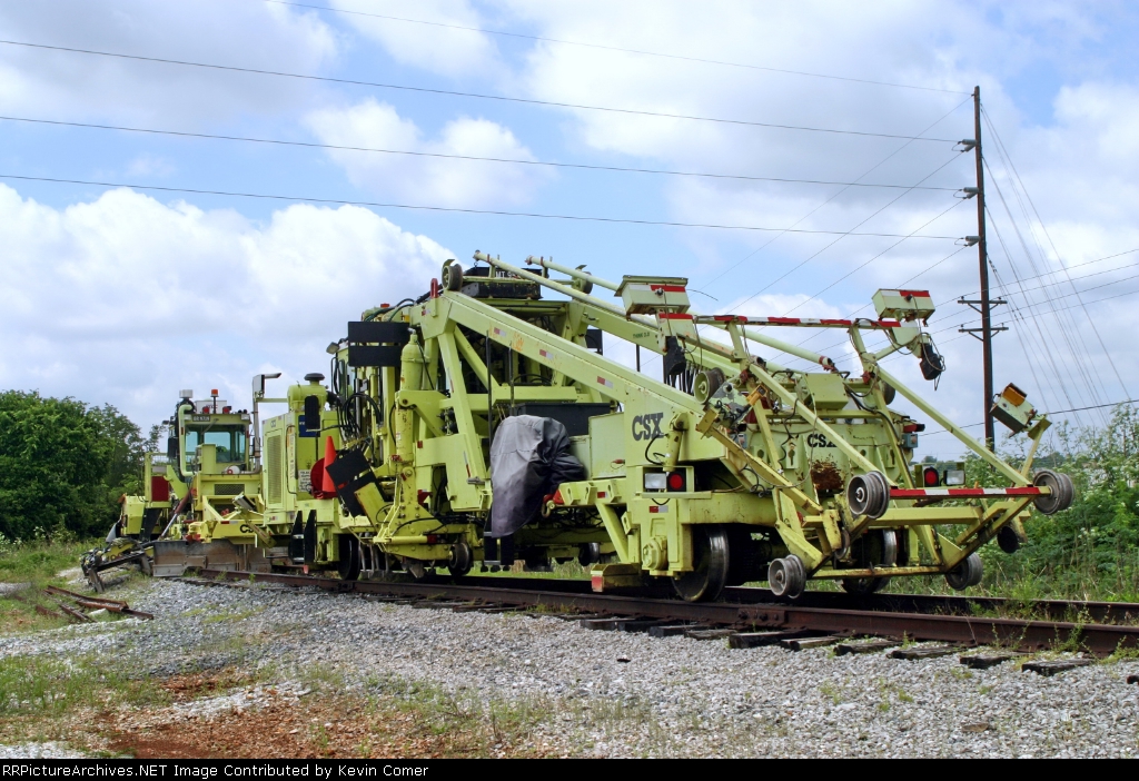 MOW Equipment south of Sanderson