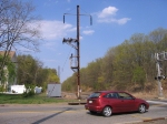 Out of Service Catenary Tower, Amboy Secondary, Cheesequake Road 