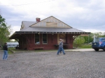 Former Pemberton Station on the former PRR Pemberton Branch. This is now a museum alot of good railroad artifacts, staff is friendly