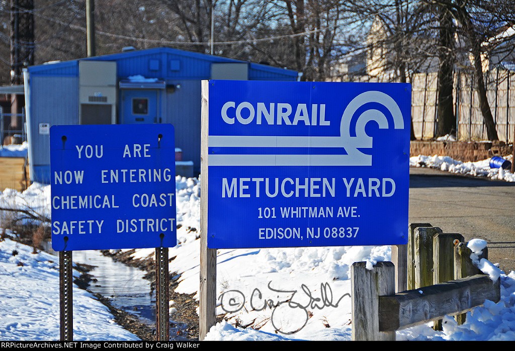 CR Metuchen Yard Edison NJ 03/11/18