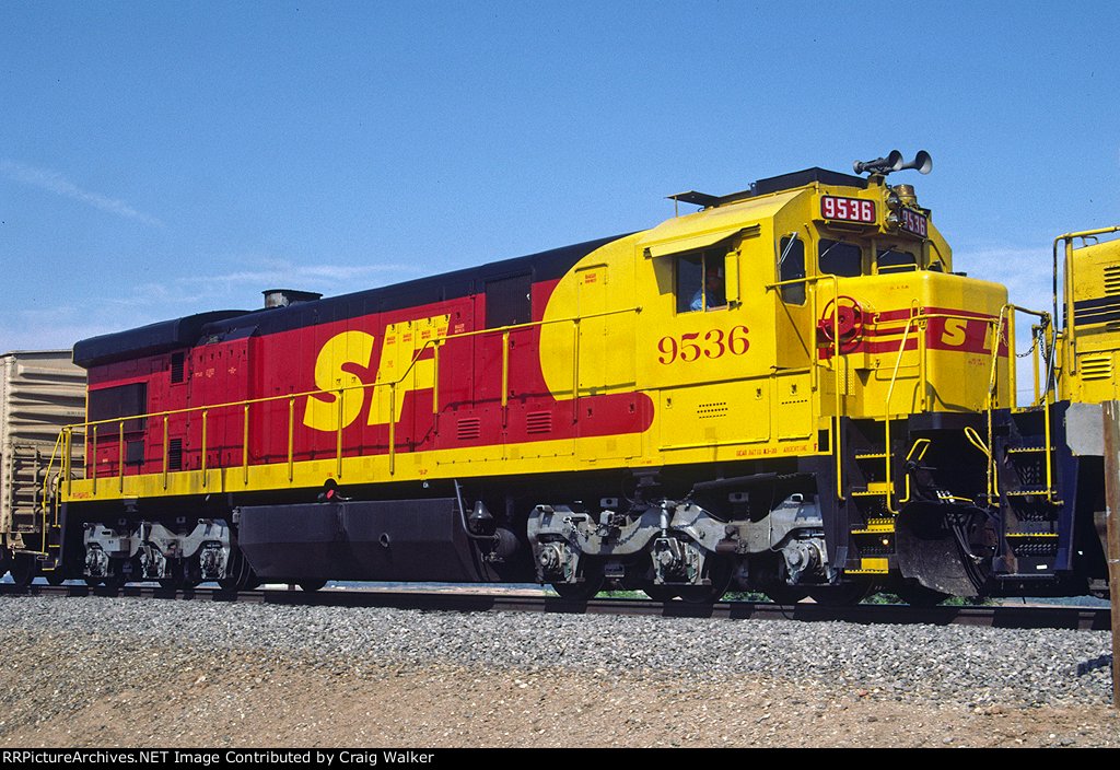 ATSF 9536 - Corona, CA - 9/21/86