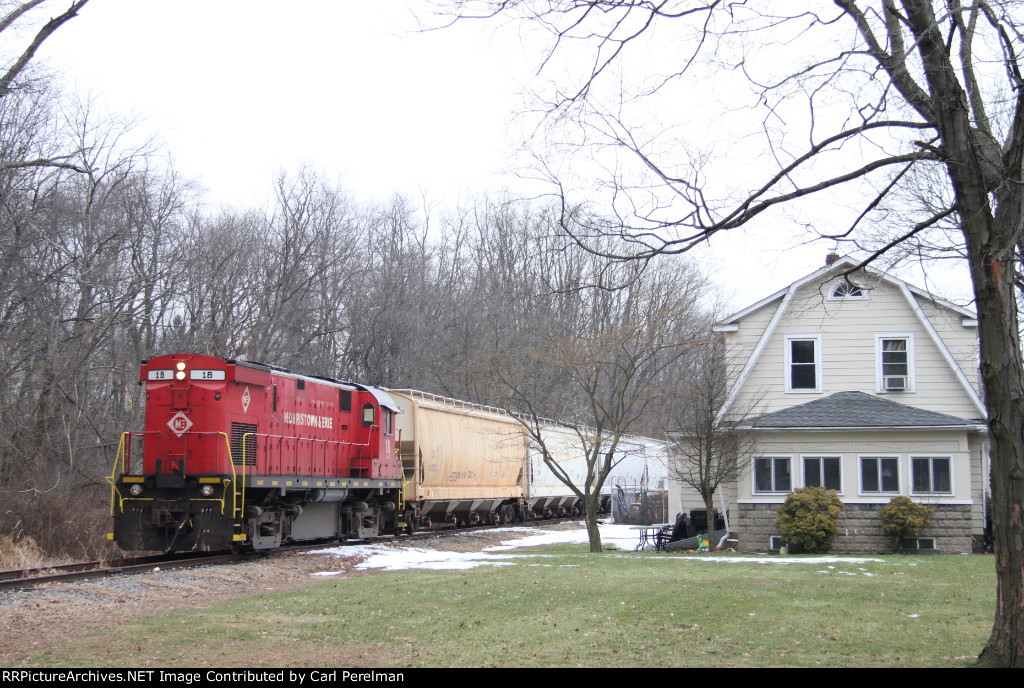 Westbound on the D&R