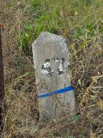 Old PRR steel post as MP 47.0